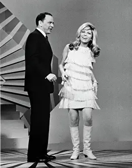 Special Prints: Frank Sinatra and Daughter Nancy on TV