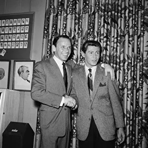 Ambition Prints: Frank Sinatra and Eddie Fisher Agreeing on Enterprise