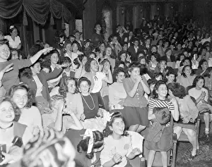 Frank Sinatra Fans at Paramount Theater