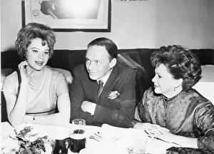 Frank Sinatra with Juliet Prowse and Judy Garland