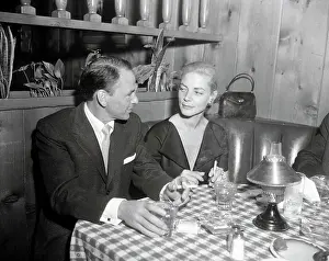 Frank Sinatra with Lauren Bacall