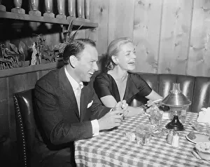 Frank Sinatra with Lauren Bacall