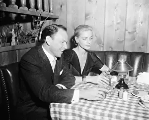 Frank Sinatra with Lauren Bacall