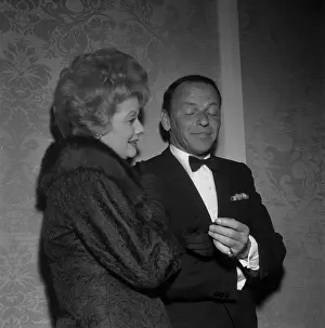 94174688franksin Prints: Frank Sinatra And Lucille Ball