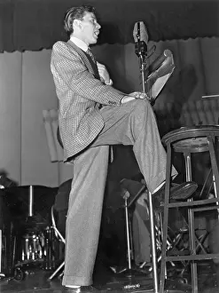 Audio Recording Prints: Frank Sinatra In The Recording Studio