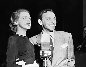 Audio Recording Prints: Frank Sinatra And Rosemary Clooney