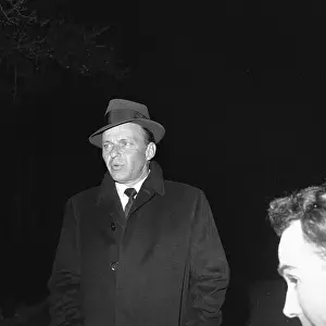 Frank Sinatra Speaking to the Press