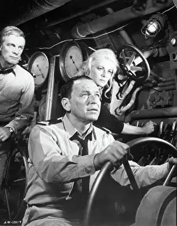 Frank Sinatra And Virna Lisi In Assault On A Queen