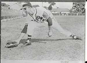 Frank Torre Catching Ball