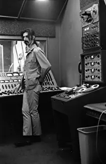 7 29 16 Zappa Prints: Frank Zappa Recording Session In NY
