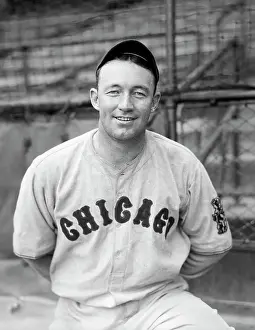 Catching Prints: Frankie Frisch Catching Low Ball