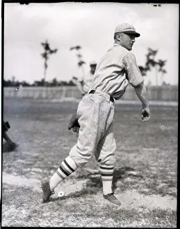 Throwing Prints: Frankie Frisch Tossing Ball @ Practice