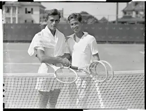 Frankie Parker and Robert Riggs Jr