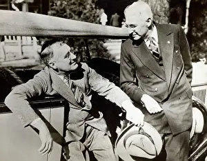 Fedora Prints: Franklin D. Roosevelt and Bernard Baruch