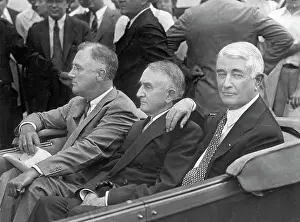 Clinic Prints: Franklin D. Roosevelt, C & W Mayo In Car