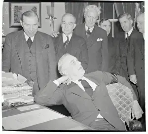 Franklin D. Roosevelt at Desk