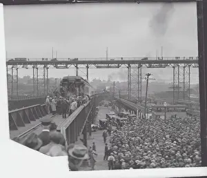 Rhetoric Prints: Franklin D. Roosevelt Speaking from Train