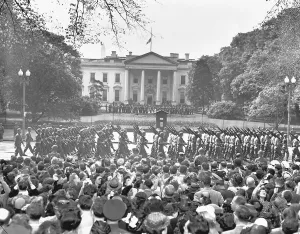 Mourner Prints: Franklin Delano Roosevelt Funeral Procession