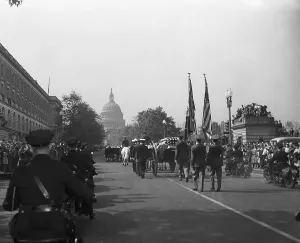 Mourner Prints: Franklin Delano Roosevelt Funeral Procession
