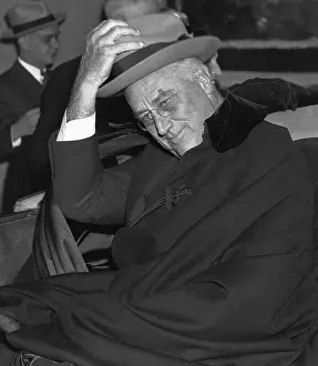 Hyde Park Prints: Franklin Delano Roosevelt Leaves Church
