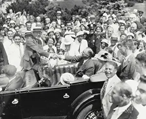 Franklin Hague Greeting Franklin Delano Roosevelt