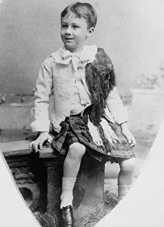 Franklin D Prints: Franklin Roosevelt as a Boy