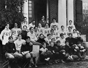 Democrat Prints: Franklin Roosevelt on the Groton Football Team