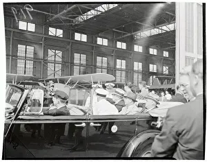 Yard Prints: Franklin Roosevelt At Navy Yard