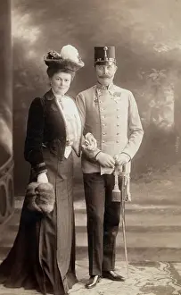 Muff Prints: Franz Ferdinand and Wife Countess Choteck
