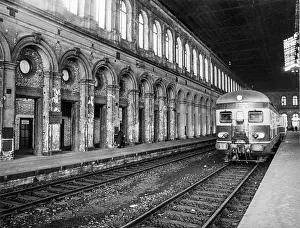 Franz-Josef railway station in Vienna 1971