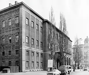 Railroads Prints: Franz-Josef railway station in Vienna 1971