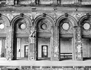 Interiors Prints: Franz-Josef railway station in Vienna 1971