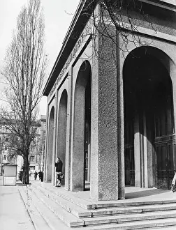 Entrances Prints: Franz-Josef railway station in Vienna 1971