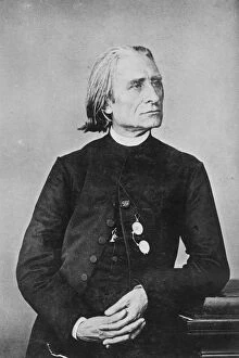 Images Dated 4th July 2018: Franz Liszt