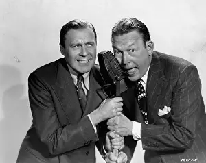 Fight Prints: Fred Allen and Jack Benny Fighting Jokingly