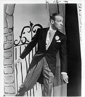Lac0025 Prints: Fred Astaire In Daddy Long Legs