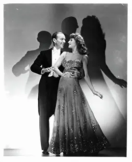 Lac0040 Prints: Fred Astaire And Rita Hayworth In You'll Never Get Rich
