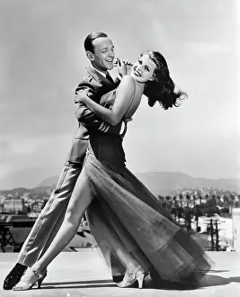 Lac0040 Prints: Fred Astaire And Rita Hayworth In You'll Never Get Rich
