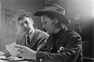 Huty25635 Prints: Fred Foster & Kris Kristofferson
