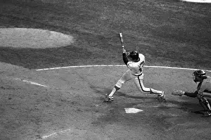 Squatting Prints: Fred Lynn Hitting Grand Slam