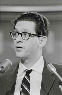 Frederic Pryor Speaking to Press on His Release from Germany