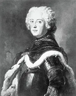 Cape Prints: Frederick The Great as Crown Prince by Antoine Pesne