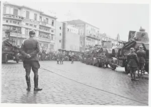 Beirut Prints: Free French Tanks and Armored Cars Beirut 1941