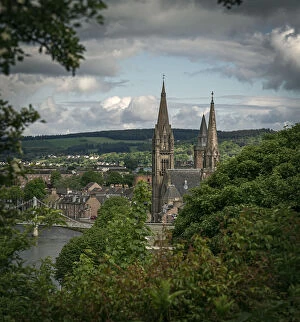 Domingo Leiva Travel Photography Gallery: Free North Church, Inverness, Scotchland