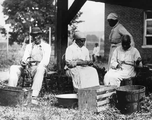Crate Prints: Freed Slaves at Almshouse