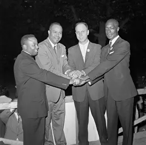 Philanthropist Prints: Freedom Riders Clasp Hands in Unity