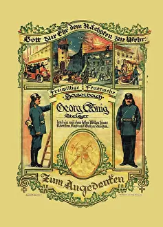 Firemen Prints: Freiwilligen Feuerwehr Haselbach