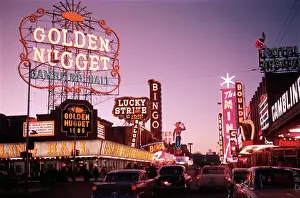 Promenade Prints: Fremont Street in Las Vegas