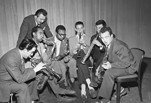 Monacan Prints: French And American Jazz Musicians