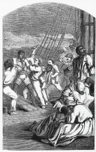 Haiti Prints: French Attack On Haitian Leader